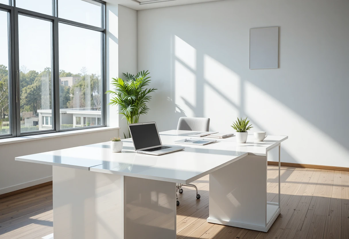 En este momento estás viendo Escritorio blanco en Aguascalientes